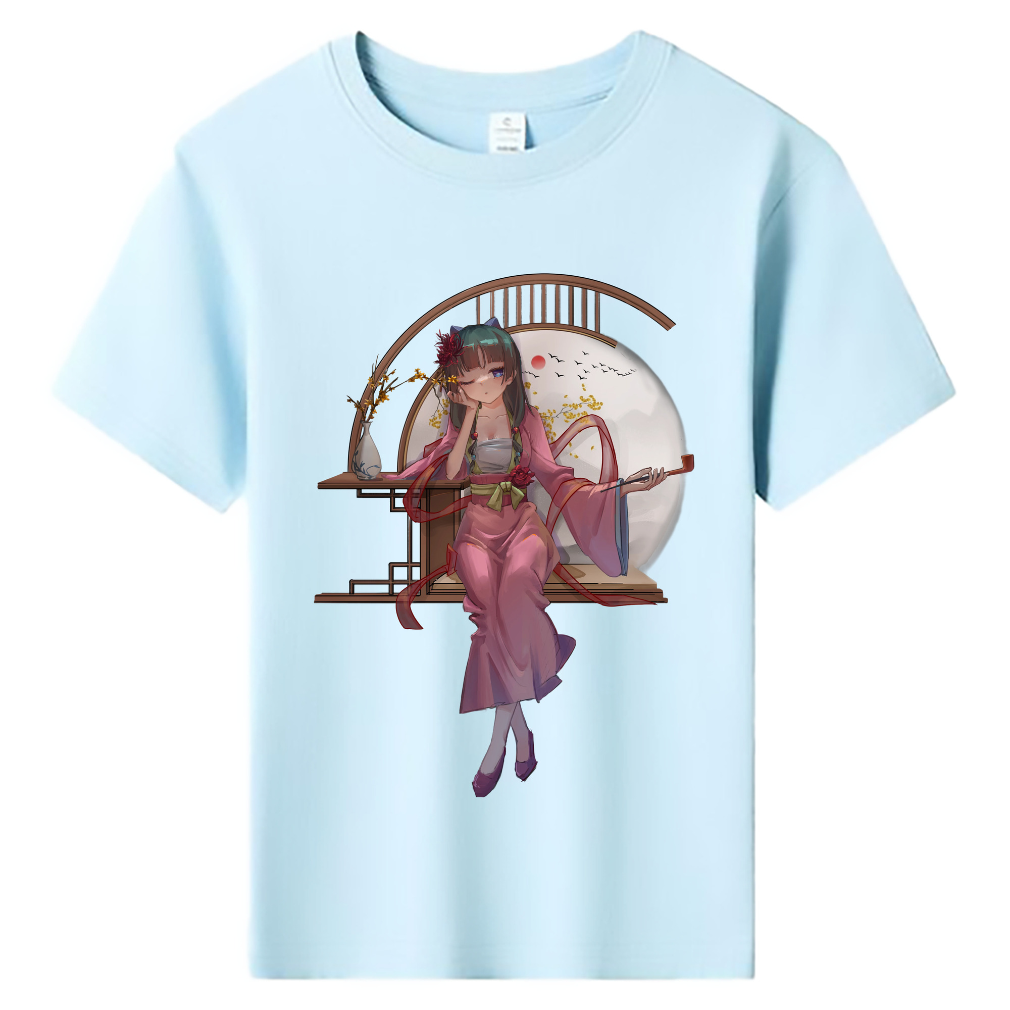 （画像用） 薬屋のひとりごと The Apothecary Diaries 綿100％キッズTシャツ（フロントプリント）